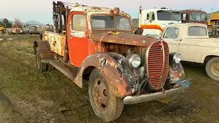 Эвакуатор Ford 1939 года выпуска: заведется ли он впервые за 40 лет?