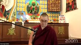 Guided Meditation: Tonglen (giving and taking) led  by Venerable Palyon