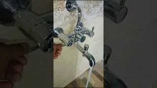 Hindware brand wall mixer/ bathroom wall mixer #3in1 #washroom #mixer #hindware #sortvideo