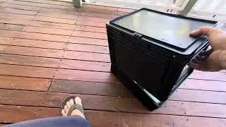 Back up toilet for day trips or staying off grid longer.(BOXIO) composting toilet. ￼