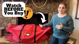 Holiday Cheer Christmas Tree Storage Bag FULL REVIEW