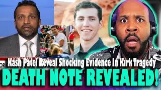 DEATH NOTE REVEALED! Kash Patel Reveals 'SHOCKING' Evidence In Kirk Assassination Investigation