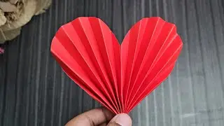 QUICK & EASY Paper Heart || Valentine's Day Special Craft | Anan Creative Arena