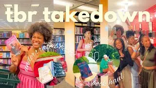 tbr takedown 🌸 reading underrated romance  books | book shopping for new releases + book haul