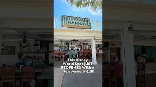 This Disney World Spot Just Reopened with a NEW MENU 🌊🦀🍟