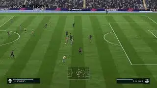 FIFA 18 fc  Barcel&oacute;na  Vs Valencia fc modo historia