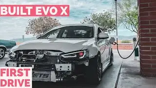 Built Evo X First Drive !!!
