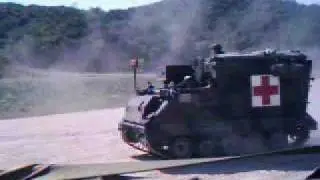 M113A3 & M577 Gavin Medical Tanks in Action! dynmicpara