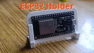 ESP32 Holder Design & 3D Print | Fusion 360 &ndash; Zero Knowledge EP 1 (Tamil)