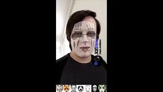 Augmented Reality Face Replacement and Make-up Demo