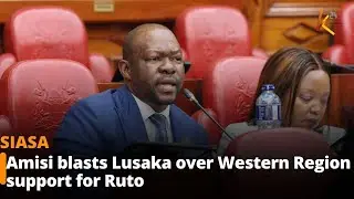 Amisi blasts Lusaka over Western Region support for Ruto