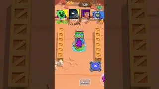 Battle contre le coffre de braquage #brawlstars #corbac #ricochet #spike #shelly #battle