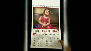 flashing click personalized photo calendar 2022 with photo 12 pages 13x19 inch