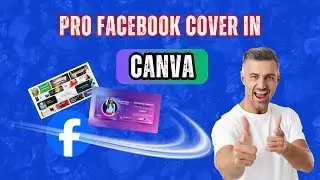 How to Create Professional Facebook Cover Design in Canva || canva facebook cover tutorial ||