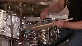 Crazy Fast Single Stroke Roll Technique Into Buzz-Rogers Snare Drum Solo