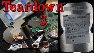 Hard Drive Teardown Comparison Part 3 - Samsung 250GB