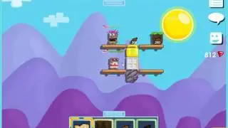 Growtopia-How to clear a world in 5 MINUTES!!!