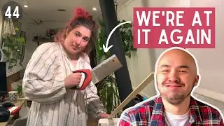 Old trains & BAD DIY | Chaotic narrowboat upgrades - 44