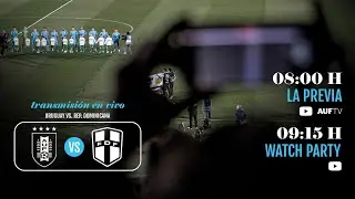 Uruguay vs Rep&uacute;blica Dominicana en vivo por AUFTV: La Previa y Watch Party