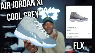 Air Jordan 11 Cool Grey FLX Foot Locker W! How To Get A Pair LAST Minute!
