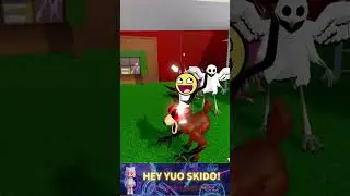 I AM THE BOSS! 🦌👑 RIDING THE GIANT DEER | [PART 8] | Hey Yuo Skido #shorts #roblox  #99nights