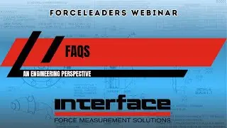 FAQs - Load Cell Performance Starts By Design Webinar