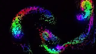 Vibrant Palette Waves VJ Loop 🌈✨