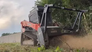 Kubota svl97-2s Loftness battle AX forestry mulcher  #kubotacountry #farming #jesus #jesuschrist