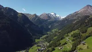 Gro&szlig;glockner, &Ouml;sterreich (DJI Mini2) Gro&szlig;glocknerblick Polka - Slavko Avsenik & Original Oberkrainer