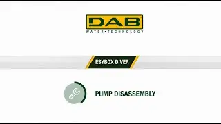 How to Disassemble the DAB EsyBox Diver Pump