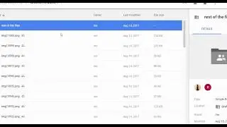 View the number of files in a google drive folder
