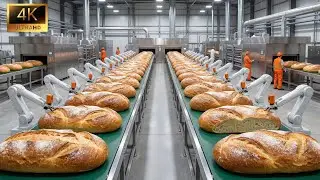 Inside a Modern Wheat Processing Factory: From Whole Grain to Ultra-Fine Flour (Full Process)