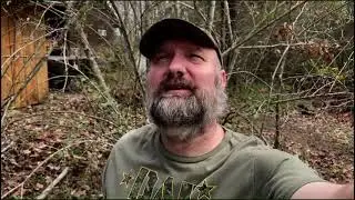 Cutting Leaning Tree Down Before Winter Storm Hits! Not a DIY Video!