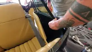1979 Fiat Spider 124, Installing the Convertible frame