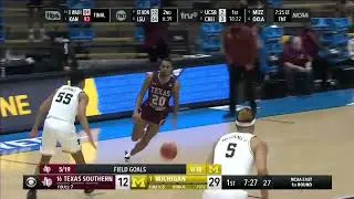 Texas Southern - Man Offense - Weave - Ball Screen