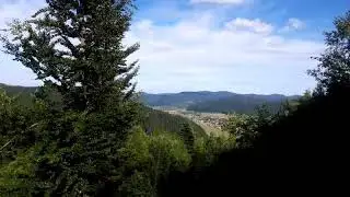 Peisaj pitoresc munții bucovinei