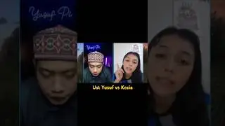 Interfaith debate, Ustadz Yusuf Pi vs Kezia #shorts