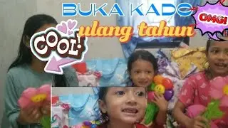 UNBOXING KADO ULTAH HUMAIRA #twin #unboxing #kado #ulangtahun #boneka#mobilelegends