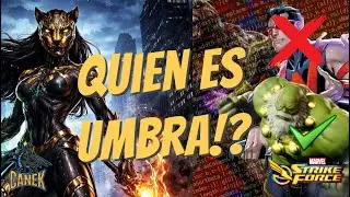 UMBRA NUEVO PERSONAJE ORIGINAL!? WONDER MAN NO VIENE!? Marvel Strike Force #marvelstrikeforce