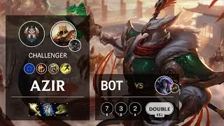 Azir Bot vs Kai'Sa - EUNE Challenger Patch 10.14