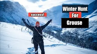 Winter Hunt For Grouse In Norway