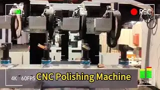 Zinc Alloy Brass Cnc Buffing Machine Locks Knobs Metal Polishing Machine#buffing-machine#CNCmachine