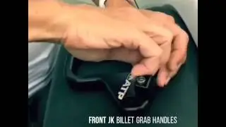 ATP JEEP Billet Grab Handles Install