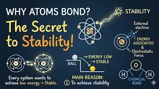 Why do atoms form Chemical bond?|Full concept and exam focused|Lecture 2|Chapter 4