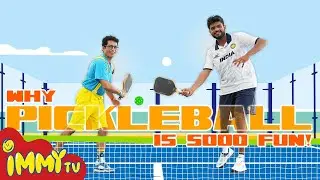 Immy Learns Pickleball &ndash; Fun Basics & Challenge Game with a Pro Coach | Immy TV