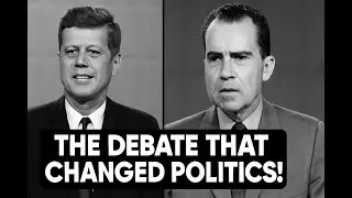 📺 The Debate That Changed Politics Forever: Kennedy vs Nixon 1960! 🇺🇸🔥 #onthisdayinhistory