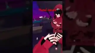 I'm having hand issues on VR Chat #game #gaming #vrchat