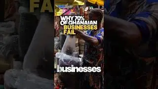 Why 70% of Ghanaian Businesses FAIL 🚨#GhanaBusiness #Entrepreneurship #Goaline360 #BusinessTips