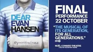 Dear Evan Hansen London - Final Performance Audio