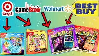 Новые карточки покемонов скоро появятся! В магазинах Target и Best Buy снова в наличии карточки п...